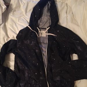 Zine waterproof galaxy windbreaker